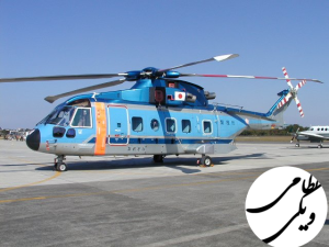 بالگرد AW101 اداره پلیس شهر توکیو.
