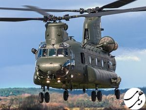 بالگرد شینوک HC6A متعلق به اسکادران ۱۸ نیروی هوایی سلطنتی بریتانیا (RAF) در سال ۲۰۲۰.