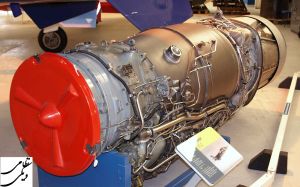 موتور توربوفن Adour Mk 102 Turbomeca که توسط Rolls-Royce برای جگوار توسعه داده شده است.